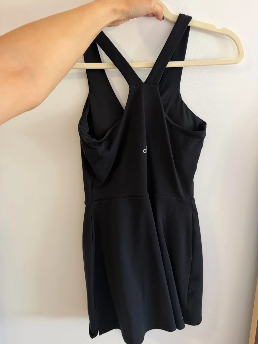 ALO Yoga black tennis dress xs